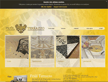 Tablet Screenshot of friulterrazzo.com